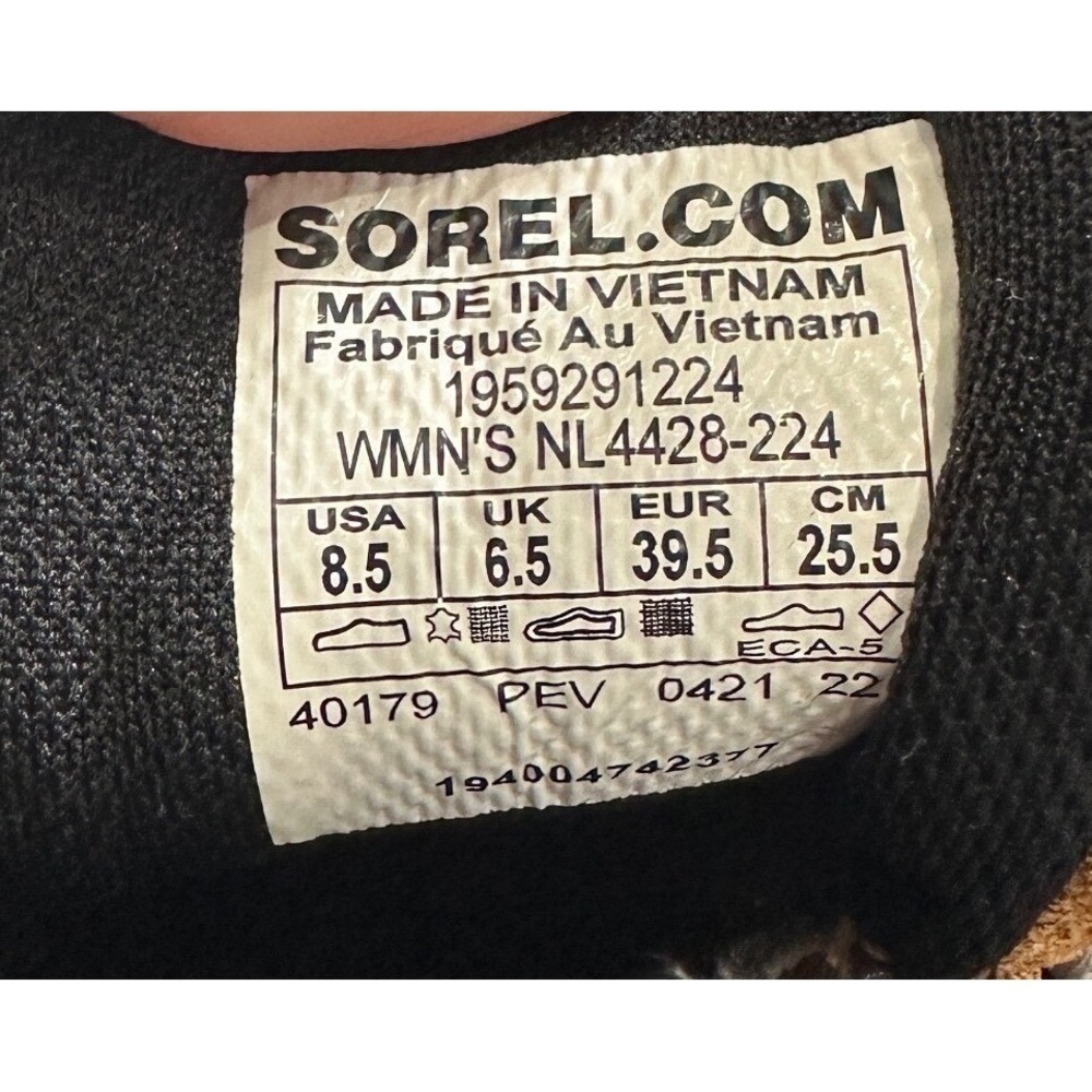 Women Sorel Out N About III Classic Duck Boots Grey Felt  Waterproof 8.5 - Picture 9 of 9